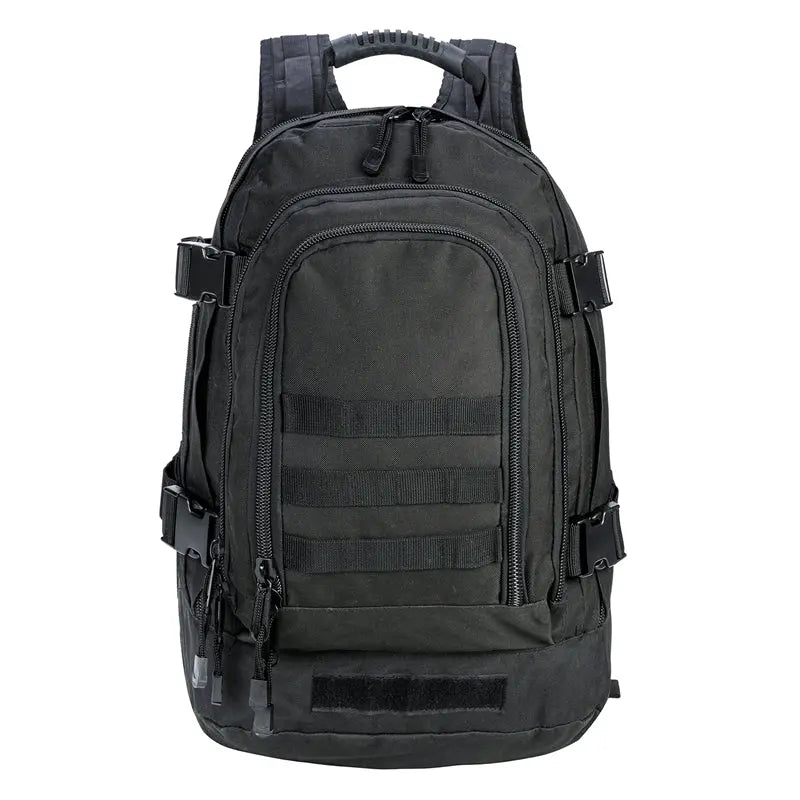 3-Day Expandable Tactical Backpack - MOLLE Military-Grade Waterproof Backpack with Large Capacity for Camping, Hiking, and Outdoor Activities