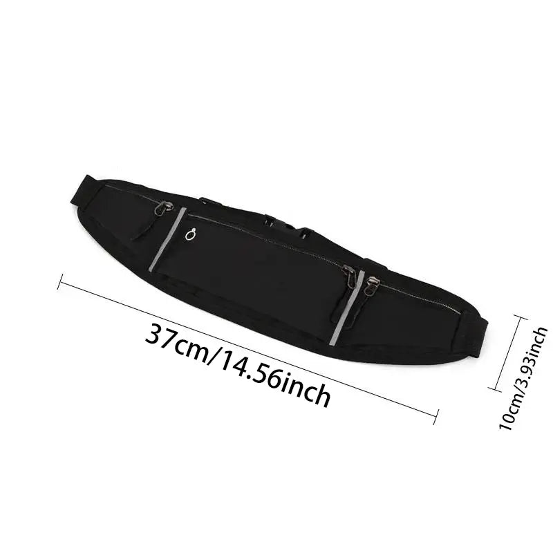Lightweight Running Waist Bag - Versatile Fanny Pack for Men & Women, Ideal for Gym, Marathon, and Sports Activities