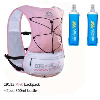 AONIJIE 5L Hydration Running Vest - Multifunctional Water Backpack with Bladder for Trail Running, Sports, and Outdoor Activities for Men and Women