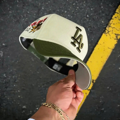 Premium MLB Fitted Caps for NY & LA – Stylish Flat Peak Design in Vibrant Colors, Ideal for Streetwear and Sports Enthusiasts