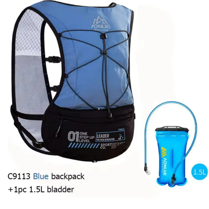 AONIJIE 5L Hydration Running Vest - Multifunctional Water Backpack with Bladder for Trail Running, Sports, and Outdoor Activities for Men and Women