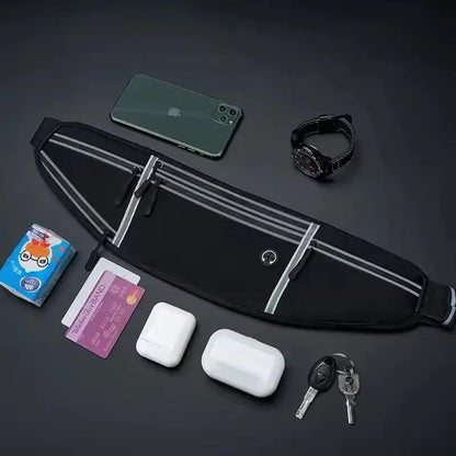 Lightweight Running Waist Bag - Versatile Fanny Pack for Men & Women, Ideal for Gym, Marathon, and Sports Activities