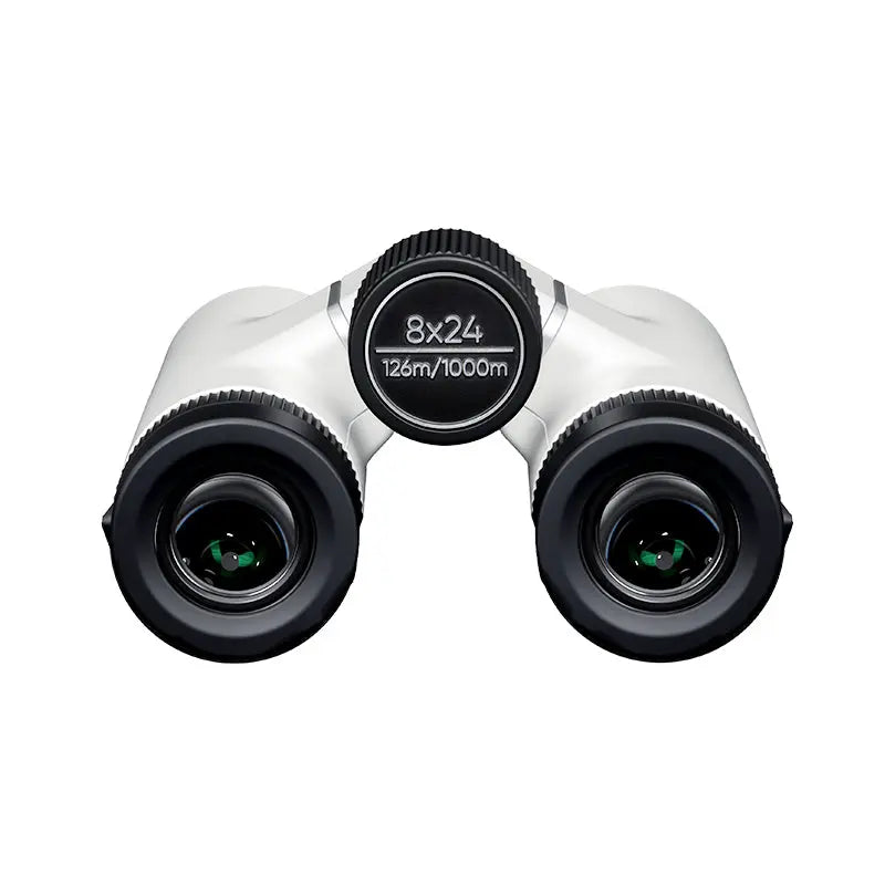 Seestar 8x24mm Compact Binoculars with 0.8m Close Focus and FMC Coating for Sports, Concerts, and Hiking