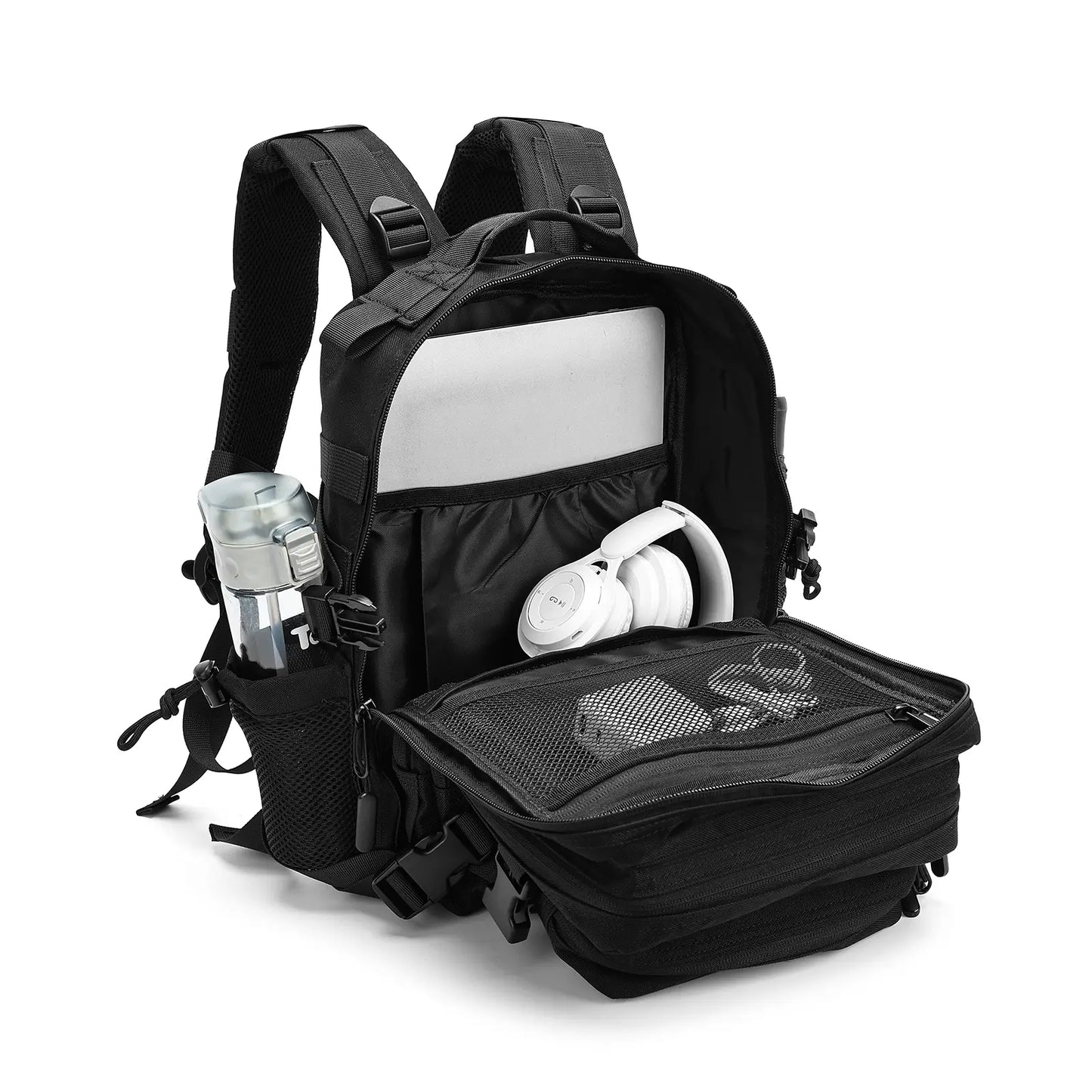 20L Tactical Backpack - Military-Grade Design, 1000D Waterproof Nylon, Perfect for Gym, Hiking, Camping, Travel, and Outdoor Storage Solutions
