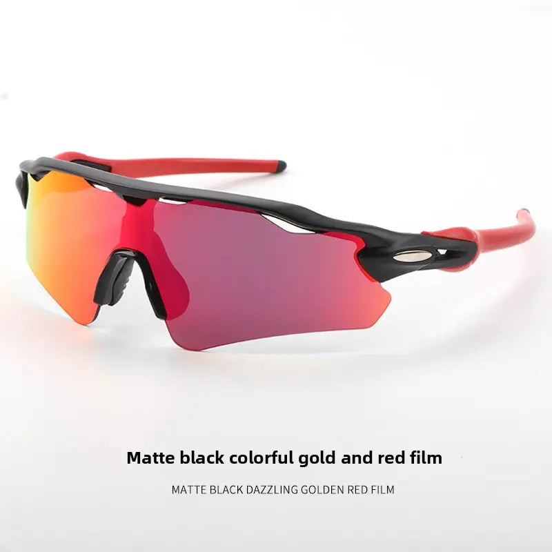 Polarized UV400 Sports Sunglasses for Men and Women, Lightweight TR90 Frame, Windproof Anti-Glare Design for Cycling, Running, Hiking, Camping, Fishing, Driving, Golf, and Outdoor Activities