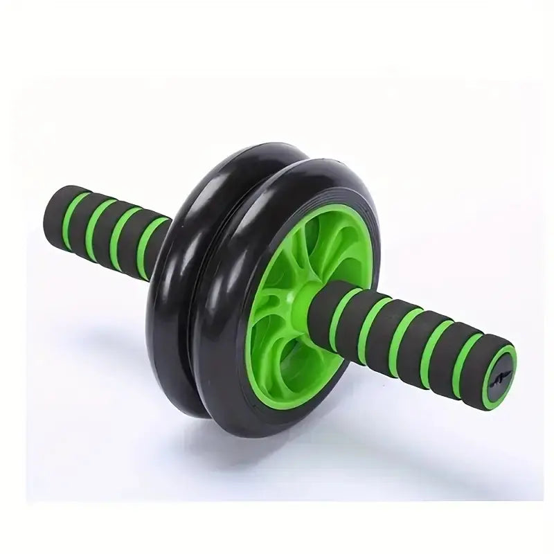 Double Wheel Abs Roller - Silent Dual-Wheel Core Trainer for Abdominal Strength and Waist Conditioning, Compact Home Fitness Equipment Ideal for Core Workouts, Perfect Father's Day Gift
