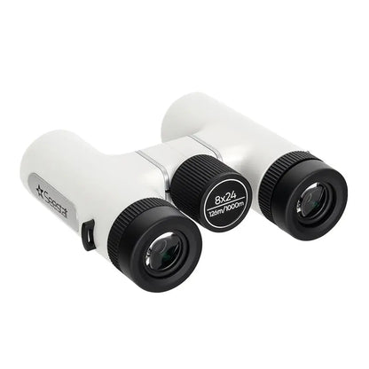 Seestar 8x24mm Compact Binoculars with 0.8m Close Focus and FMC Coating for Sports, Concerts, and Hiking