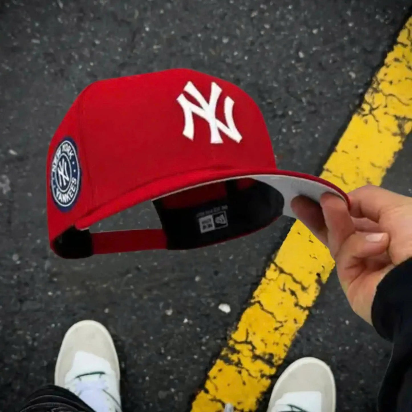 Premium MLB Fitted Caps for NY & LA – Stylish Flat Peak Design in Vibrant Colors, Ideal for Streetwear and Sports Enthusiasts