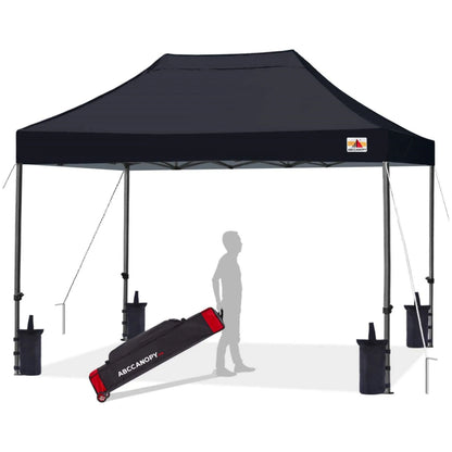ABCCANOPY Commercial-Series Heavy-Duty 8x12 Patio Pop-Up Canopy Tent