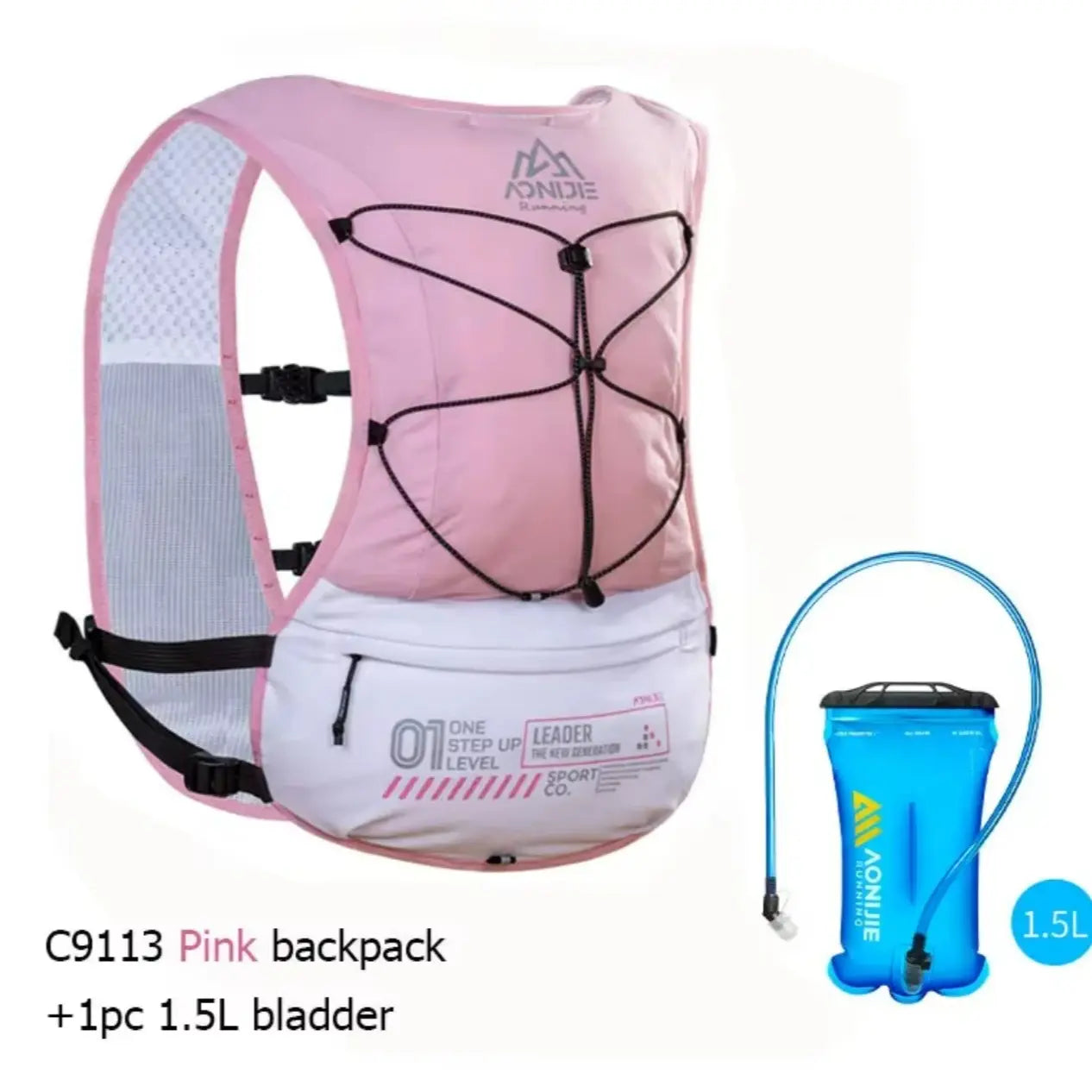 AONIJIE 5L Hydration Running Vest - Multifunctional Water Backpack with Bladder for Trail Running, Sports, and Outdoor Activities for Men and Women