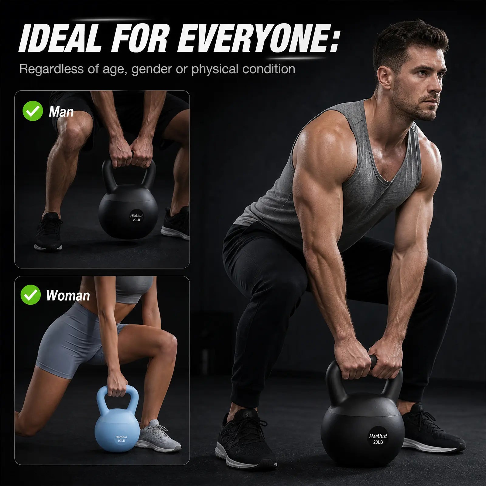 Soft Kettlebell with Handle - Premium Home Gym Equipment for Strength Conditioning and Core Training